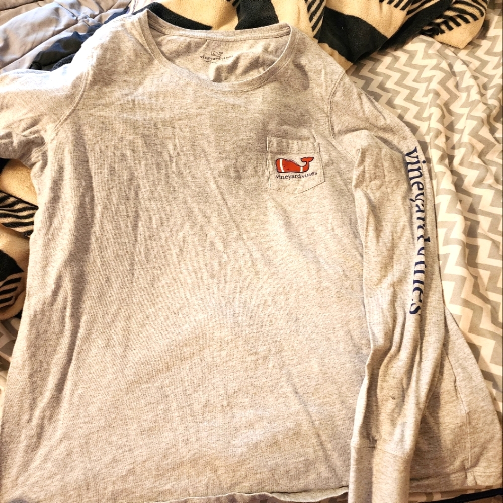 Vineyard Vines long sleeve football tee